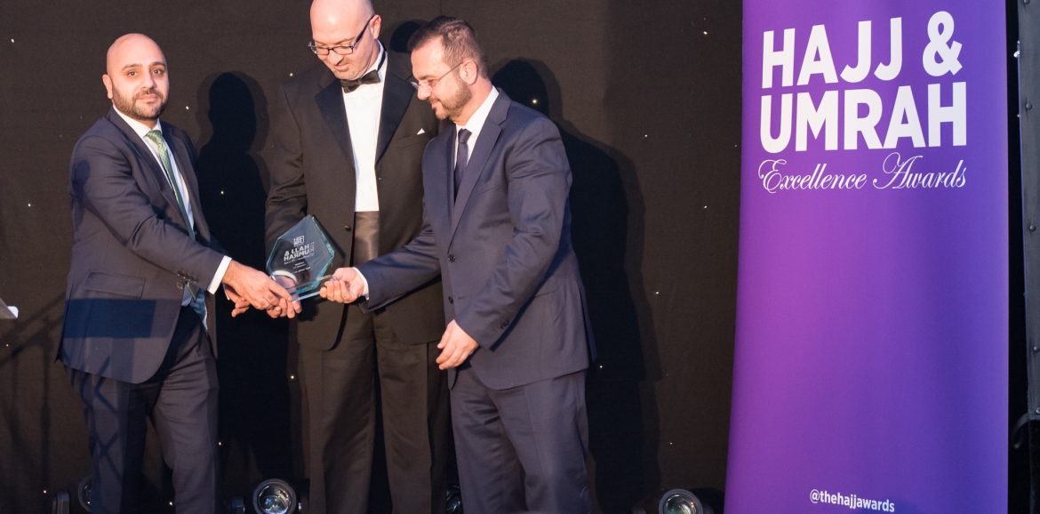 Anjum Hotel wins the Best Hotel in Makkah Award 2017 at the UK Hajj & Umrah Excellence Awards